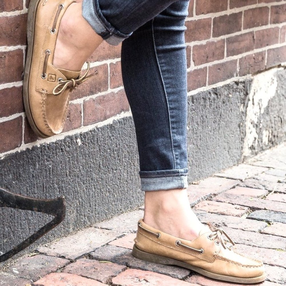 SPERRY Angelfish Top-Sider Brown Boat Sneakers